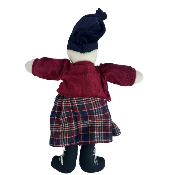 Raz Imports Snowman and Snowwoman Couple-Shelf Sitter Dolls-15 inches-Nice!! - Picture 8 of 13